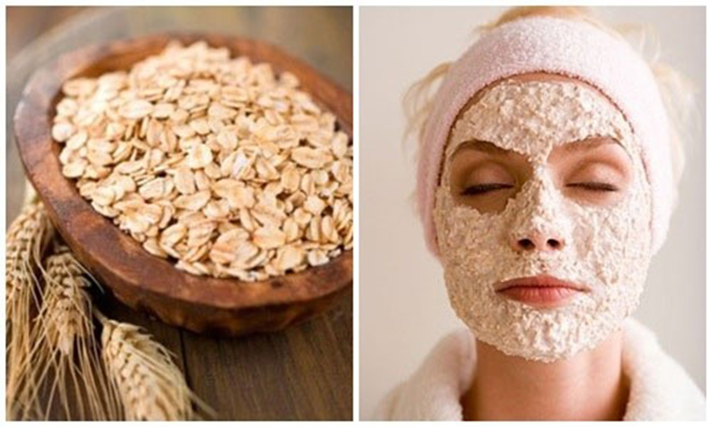 Da trắng sáng và mịn màng nhờ mặt nạ bột yến mạch