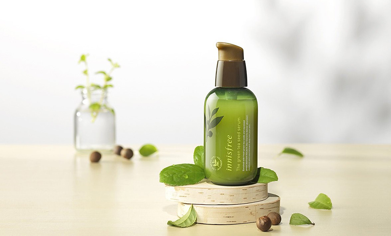Serum Innisfree Green Tea Seed Serum giúp da phục hồi và không bị khô ráp