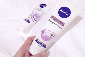 Sữa dưỡng thể trắng da Nivea Night White Firming Body Lotion