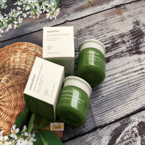 Kem dưỡng trắng da Innisfree Green Tea Balancing Cream EX