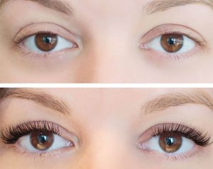 Nối mi là kỹ thuật làm đẹp giúp tạo độ dày, cong cho lông mi