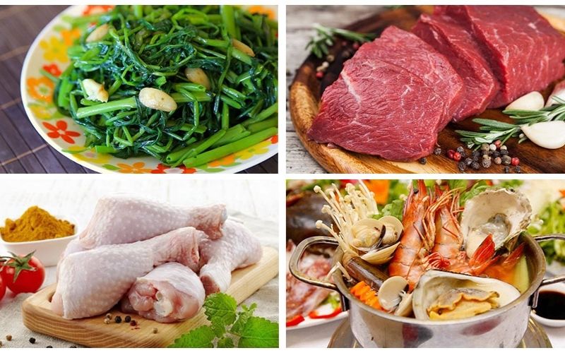 Kiêng ăn các loại thức ăn có nguy cơ gây sưng, viêm mí mắt