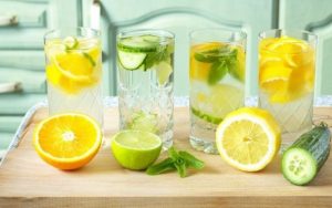 Nước detox làm đẹp da và thanh lọc cơ thể