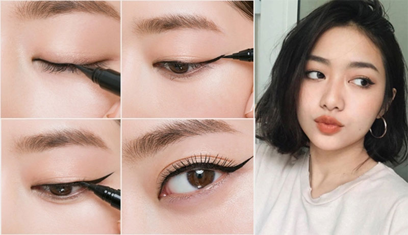 Chú trọng kẻ mắt dưới tự nhiên, siêu mỏng
