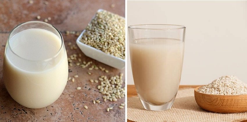 Nước vo gạo giúp làn da sáng ngời.