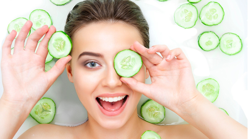 Cách làm mặt nạ dưa leo