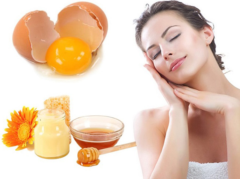 Mật ong và trứng gà, sữa ong chúa