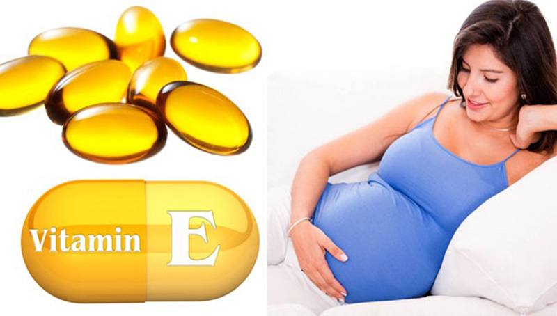 Các mẹ bầu có thể dùng vitamin E như chỉ nên dùng với liều lượng phù hợp