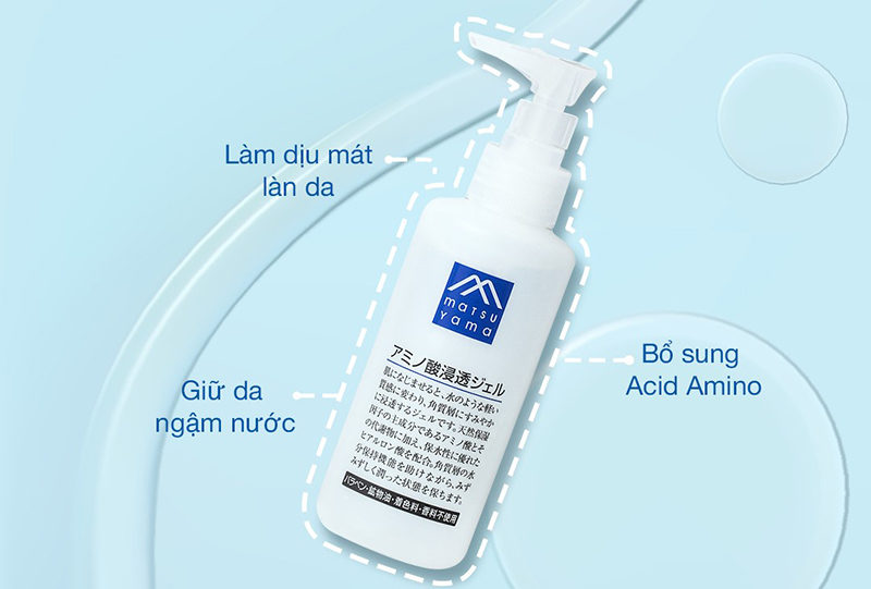 Matsuyama Amino Acid Infusion Gel dưỡng ẩm cho mẹ bầu