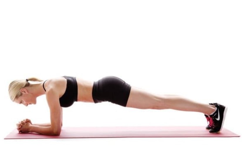 Giảm mỡ bụng nhanh chóng với bài tập plank