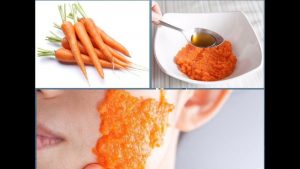 Cà rốt có nhiều vitamin C giúp da trắng sáng