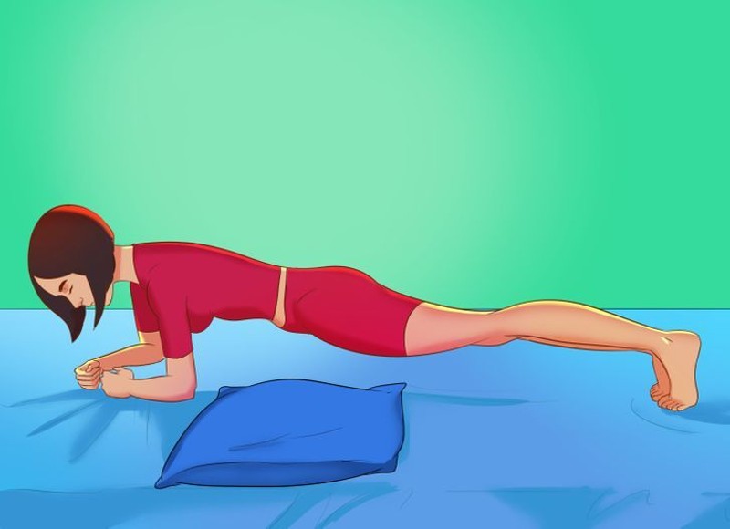 Plank không chỉ giảm mỡ toàn thân mà tác động đến mỡ chân cũng vô cùng hiệu quả