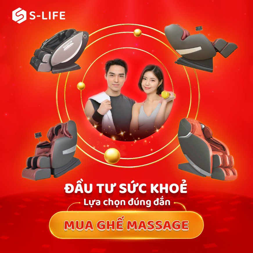 Nhiều khách hàng lựa chọn mua ghế massage thuộc hệ thống S-Life