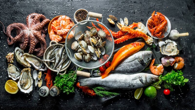 Ăn hải sản buổi tối giúp giảm cân