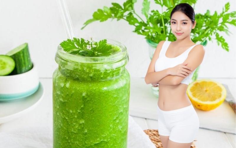 Rau mùi giúp hỗ trợ giảm cân hiệu quả hơn