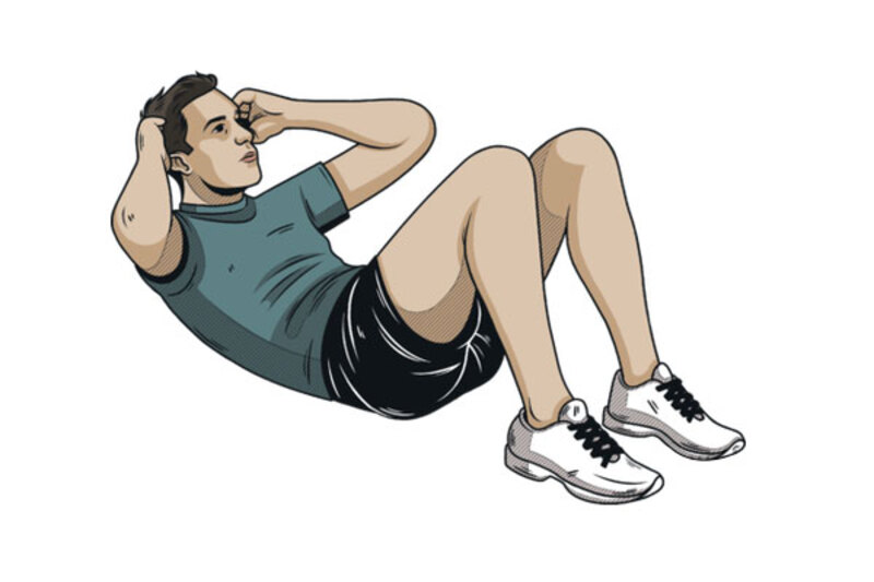 Tác dụng khi gập bụng