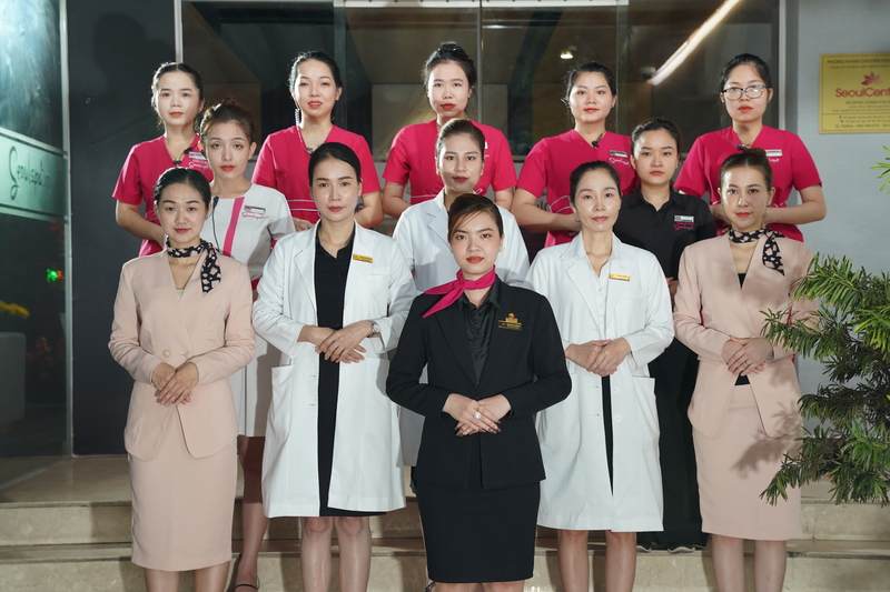 Đội ngũ chuyên gia với nhiều năm kinh nghiệm của Seoul Spa