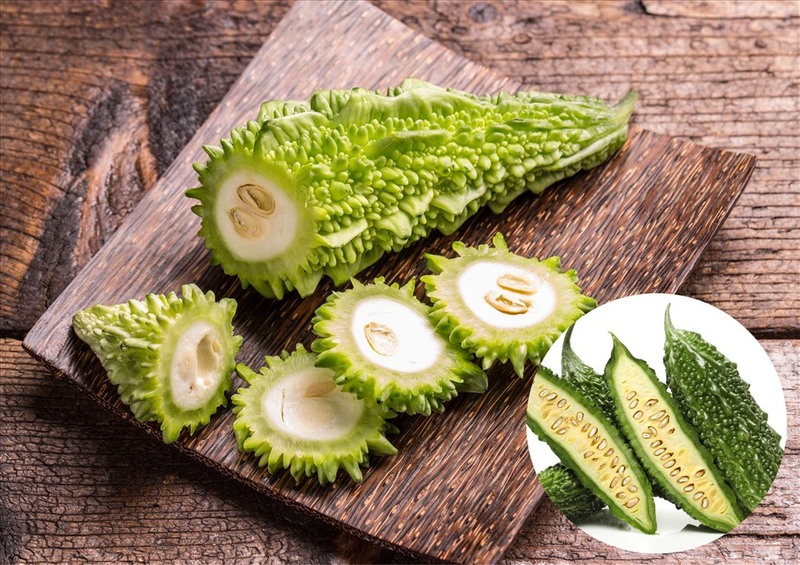 Mướp đắng là thực phẩm có hàm lượng vitamin C cao