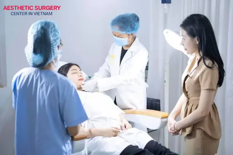 The doctor will carefully assess your facial structure and provide personalized filler consultation before proceeding with treatment