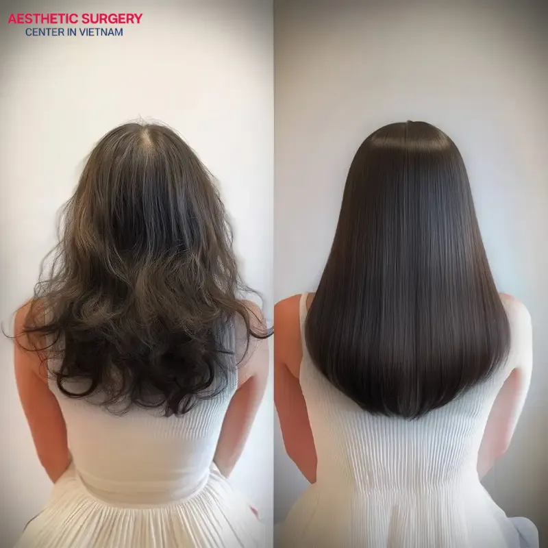 The hair becomes shinier, stronger, and healthier.