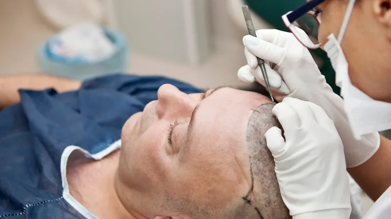 Hair transplant procedure