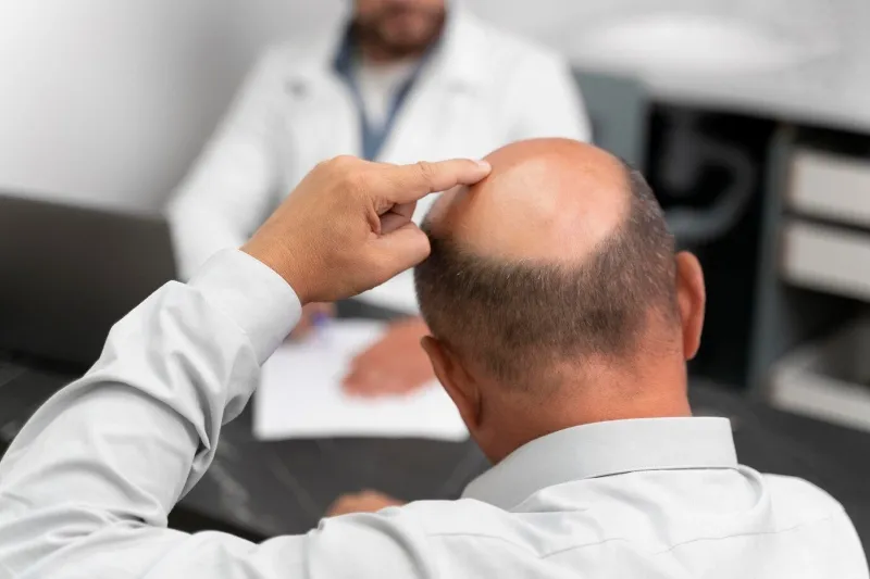 If your family has a history of significant hair loss, you might experience the same