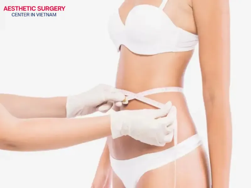Noticeably asymmetrical body after liposuction makes many women distressed