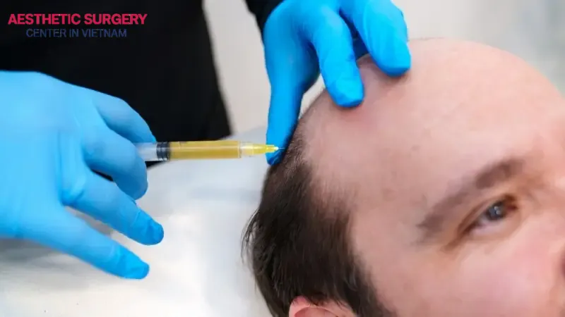 The stem cell hair transplant procedure is performed following strict medical protocols