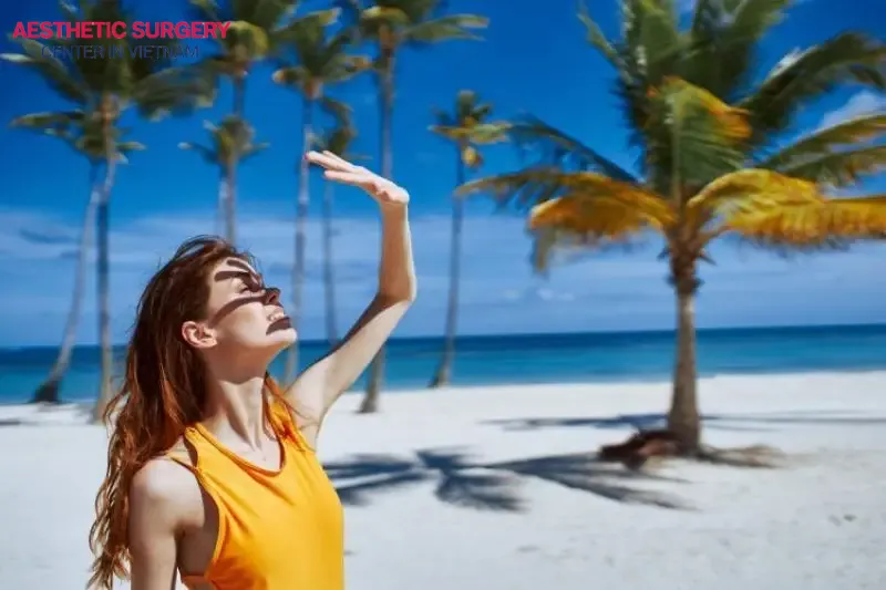 Avoid direct sunlight on your face and limit the use of sunscreen if the incision has not fully healed