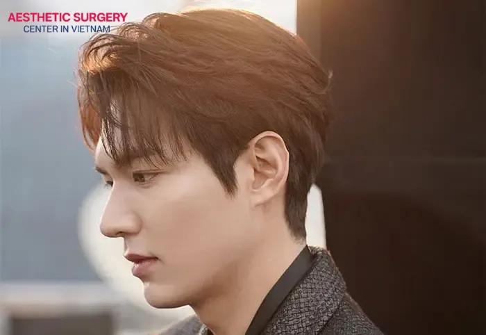 Masculine S-line nose with a moderate curve that maintains a natural appearance