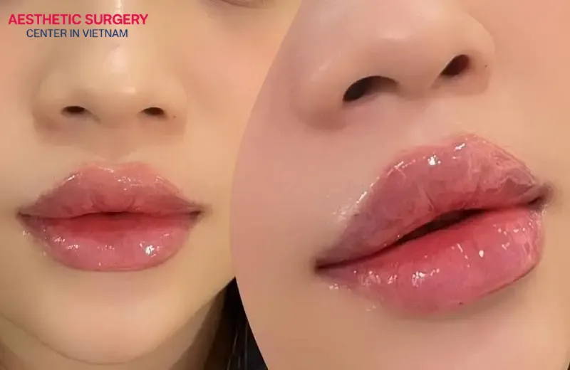The cost of lip fillers in Vietnam is usually lower than in other countries, but the quality is still well maintained.