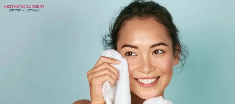 Keep your face clean before the injection.