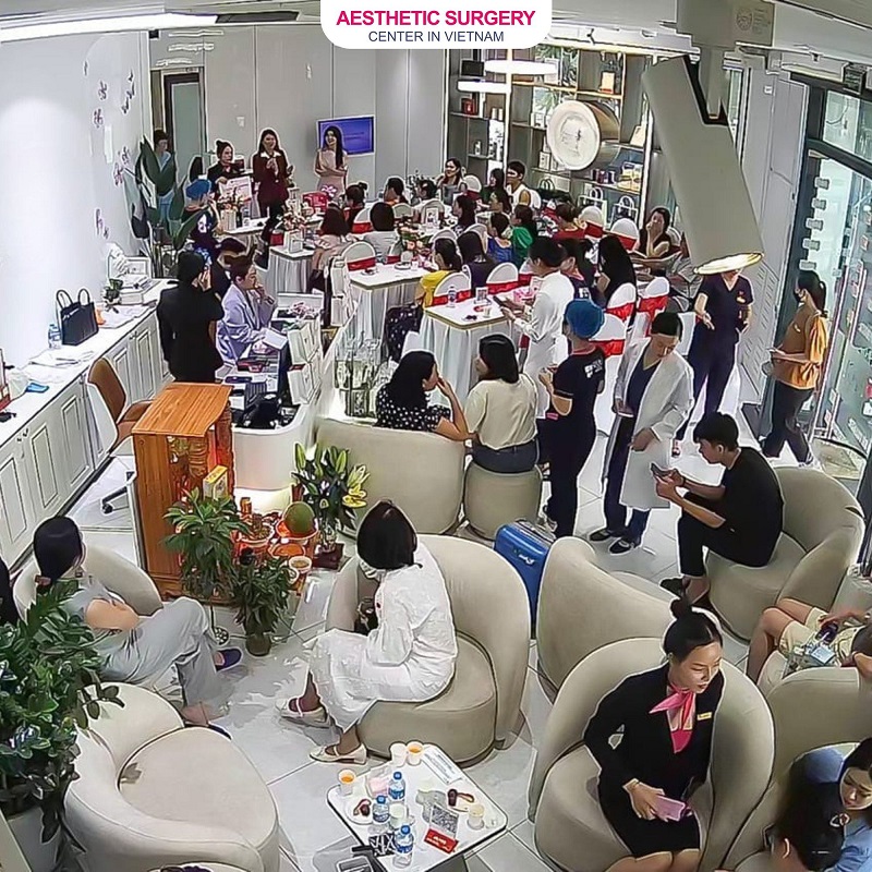 Aesthetic Surgery Vietnam welcomes a high volume of clients every day, reflecting its trusted reputation and team of highly skilled doctors.