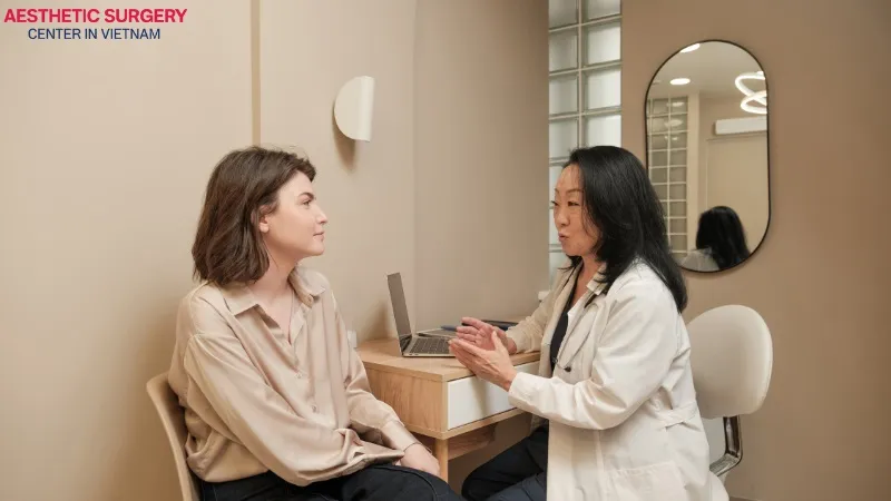 Before the injection, the surgeon will conduct an examination and recommend the most suitable filler type and treatment plan for each client.