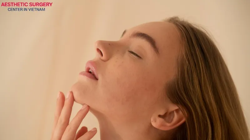 A balanced and harmonious face can be achieved through chin filler contouring.