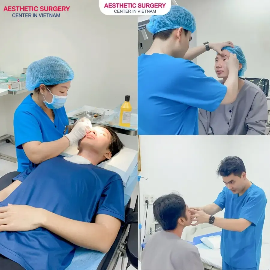 Expert cosmetic surgeons at Aesthetic Surgery Center in Vietnam