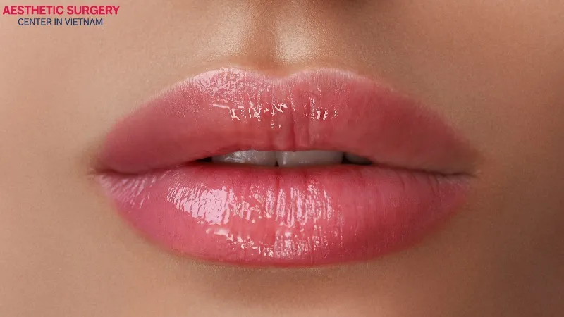 Lip filler augmentation helps the lips become plumper and softer.