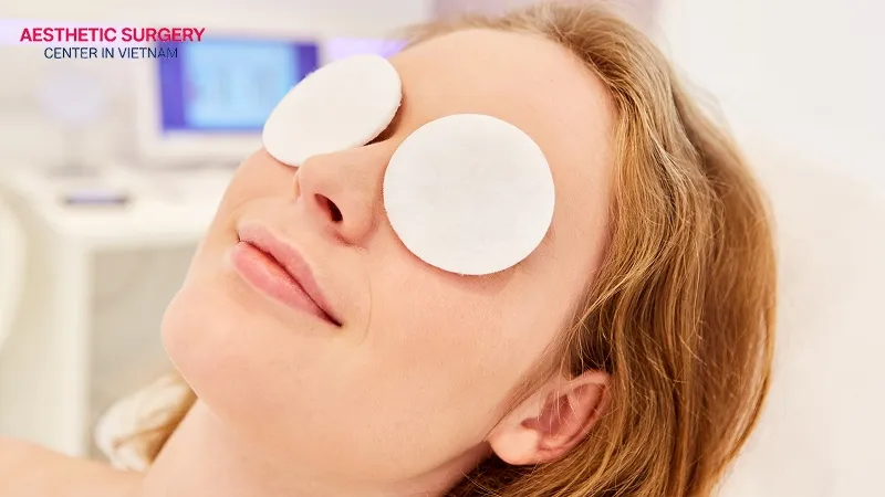 You should apply cold compresses and take medication as directed after surgery.