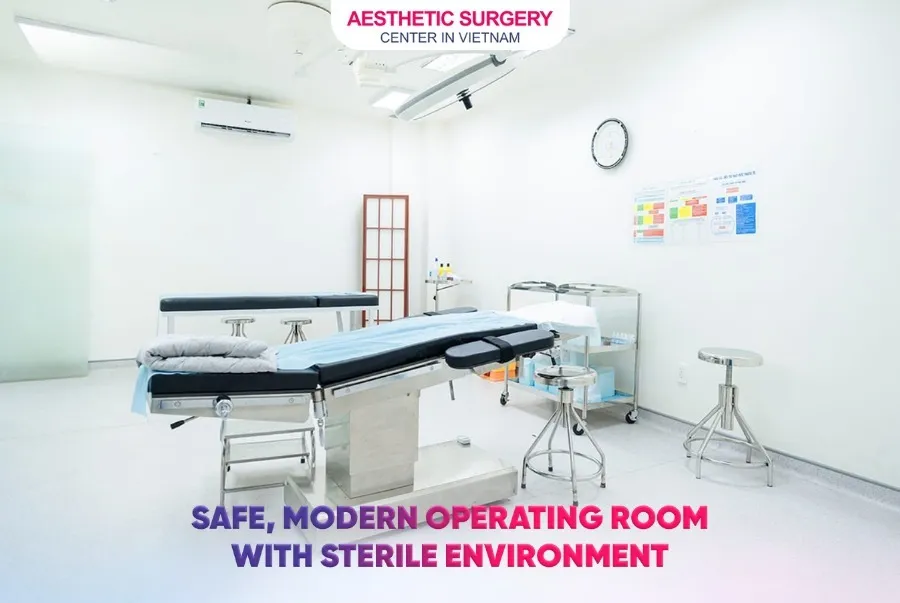 The operating rooms are always sterile, clean, and meet medical standards.