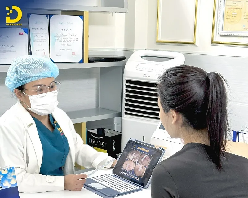 The long-experienced team of surgeons at Doctor Choice will provide in-depth consultation based on skin condition, helping clients choose the suitable facelift method.