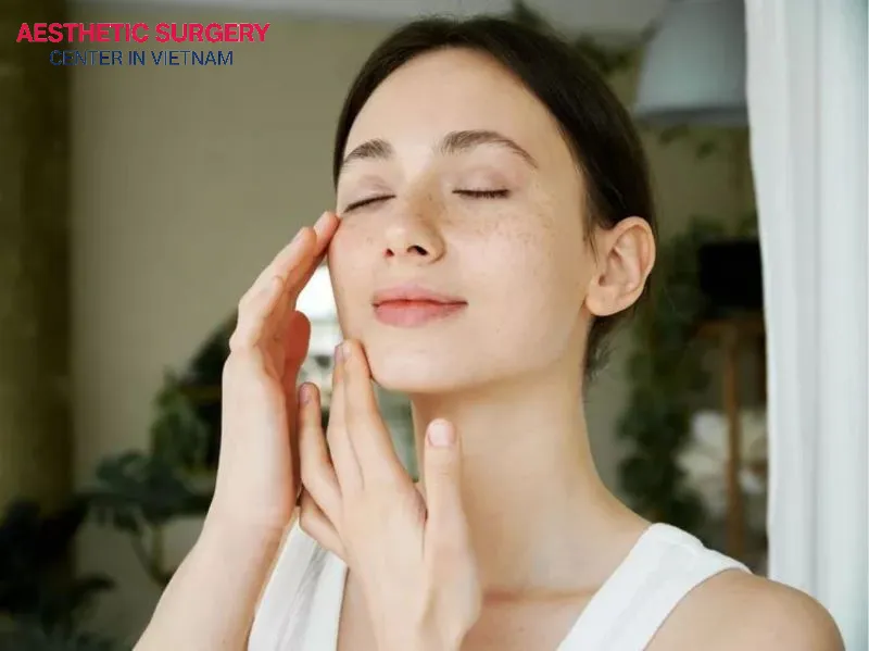 Do not touch, press, or massage the injected area to prevent the filler from shifting or becoming uneven.