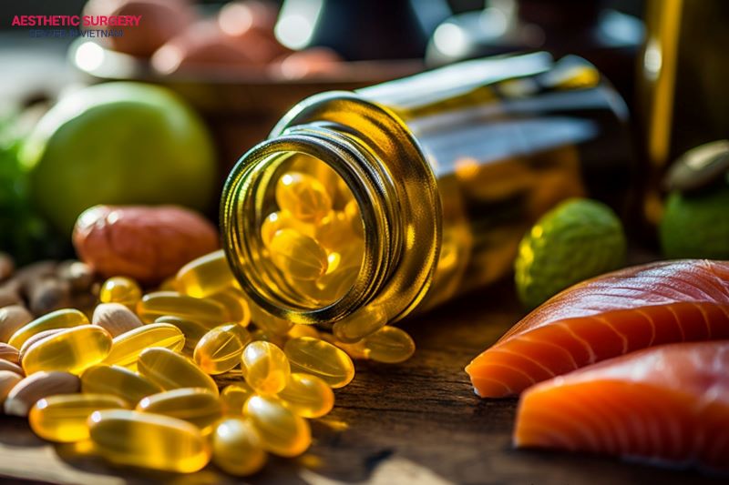 You should prioritize foods rich in omega-3 and green vegetables, and drink plenty of water to help keep the skin hydrated and more radiant.