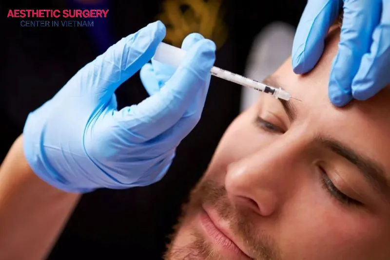 Botox for men is commonly applied to areas such as the forehead and brow to restore a youthful, energetic appearance