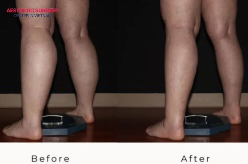 After 2–3 months, the calf skin becomes firmer, smoother, and naturally balanced.