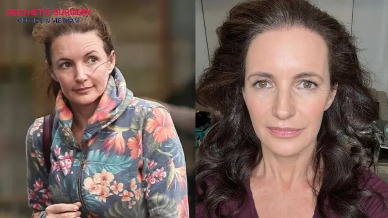 Kristin Davis and her journey to restore thick, healthy hair after facing significant hair loss due to aging and frequent styling.