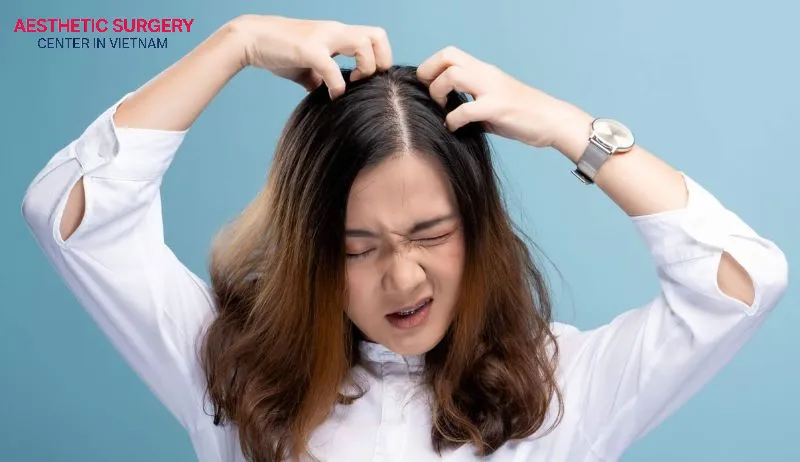 After a hair transplant, the follicles are very delicate and prone to infection, so patients should avoid scratching or rubbing the scalp too hard.