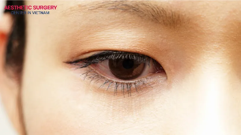 A single hidden eyelid crease is also known as a partial or shallow double eyelid.
