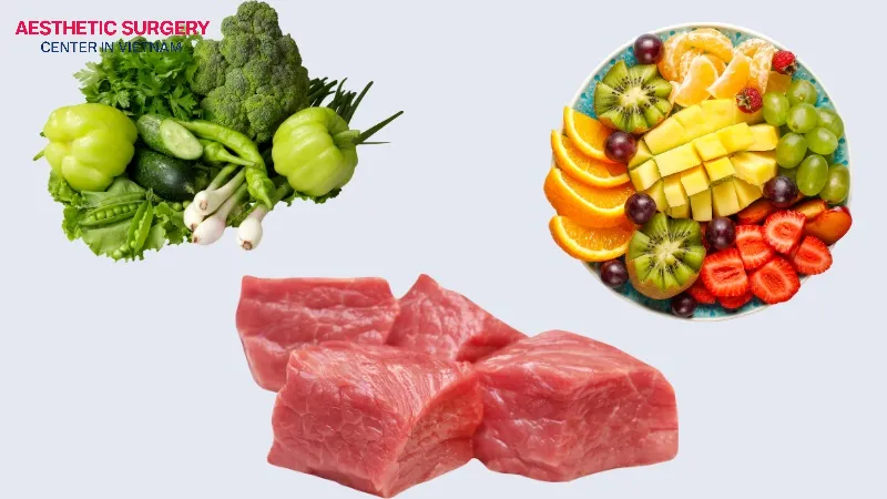 Add foods rich in vitamins and protein to help the wounds heal faster.