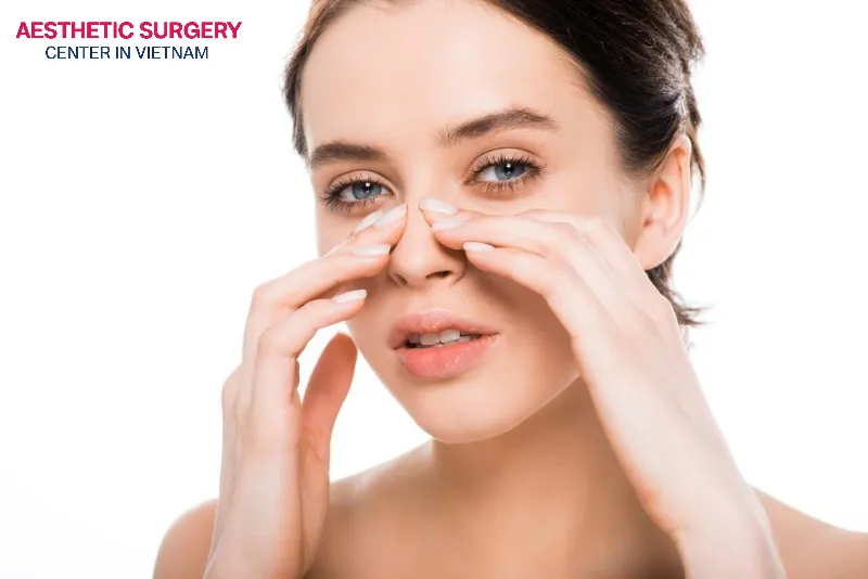 Clean the nose area and pat dry before applying tape.