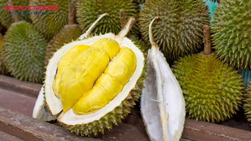 Avoid eating durian to prevent negative effects on the wound.